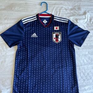 Japan National Soccer Team Adidas 2018 Home Jersey Sz S